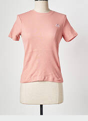T-shirt rose CHAMPION pour femme seconde vue