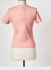 T-shirt rose CHAMPION pour femme seconde vue