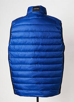 Doudoune col col montant bleu CALVIN KLEIN homme