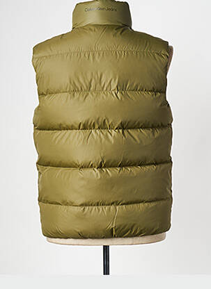 Doudoune col col montant vert CALVIN KLEIN homme