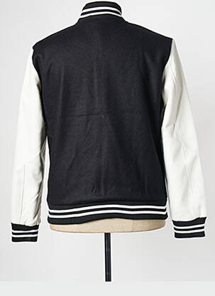 Blouson col col montant noir SIXTH JUNE homme
