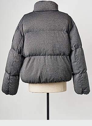 Doudoune col col montant gris TOMMY HILFIGER femme