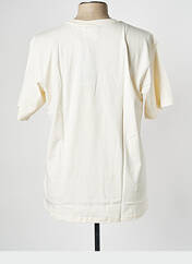 T-shirt beige ADIDAS pour homme seconde vue