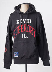 Sweat-shirt noir SUPERDRY pour homme seconde vue