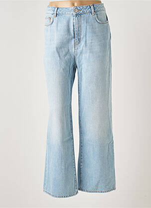 Jeans coupe large bleu LEON & HARPER femme