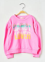 Sweat-shirt rose BILLIEBLUSH pour fille seconde vue