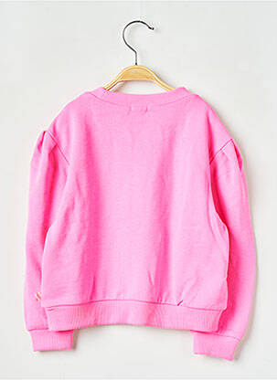 Sweat-shirt col rond rose BILLIEBLUSH fille