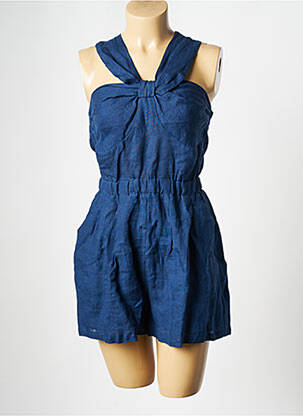 Combishort bleu SEE U SOON femme