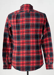 Chemise manches longues rouge SUPERDRY pour homme seconde vue