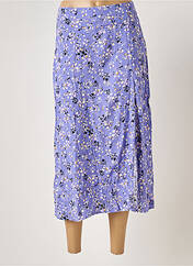 Jupe mi-longue violet PIECES pour femme seconde vue