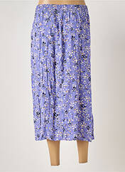 Jupe mi-longue violet PIECES pour femme seconde vue