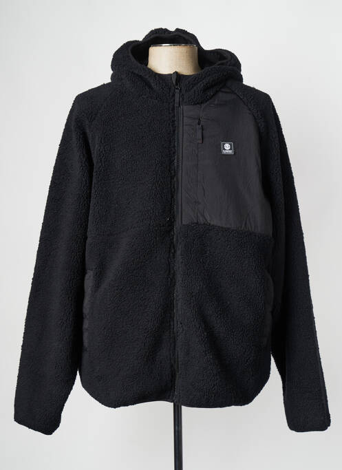 Manteau court noir ELEMENT pour homme