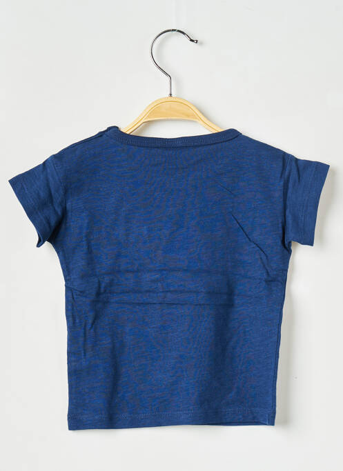 T-shirt bleu PETIT BATEAU garçon