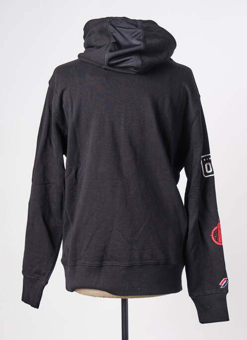 Sweat-shirt noir SUPERDRY pour homme
