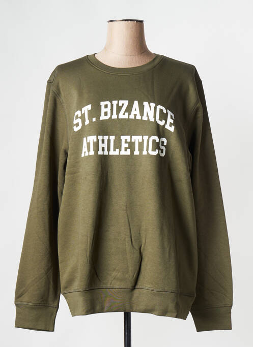 Sweat-shirt vert BIZANCE pour femme