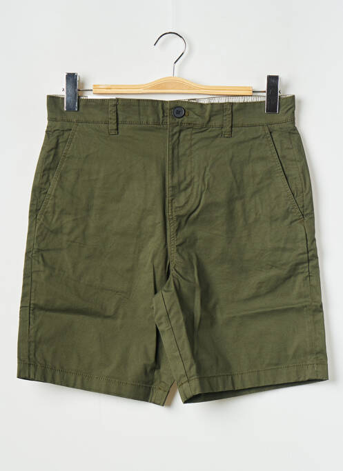 Bermuda vert SELECTED pour homme