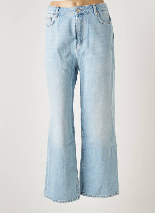 Jeans coupe large bleu LEON & HARPER pour femme