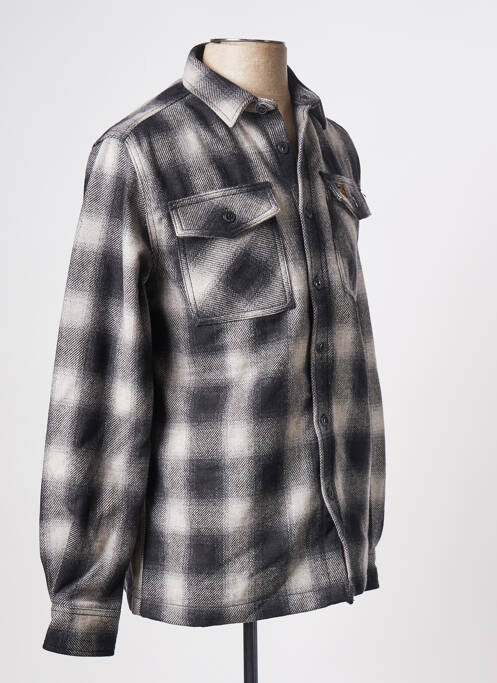 Chemise manches longues multicolore SUPERDRY pour homme