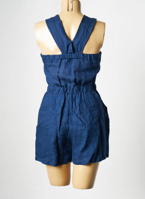 Combishort bleu SEE U SOON femme