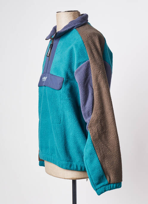 Sweat-shirt vert ADIDAS pour homme