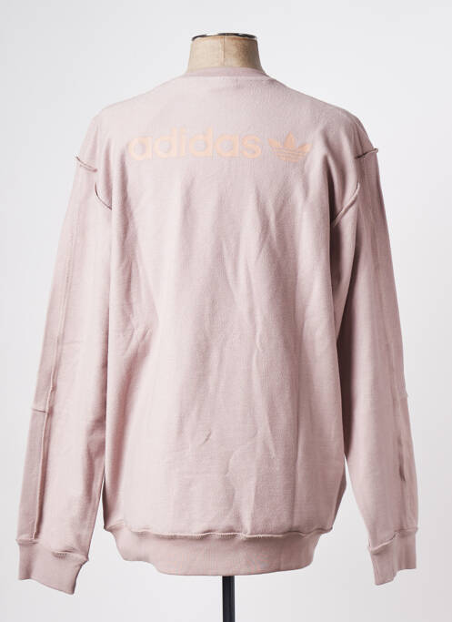 Sweat-shirt marron ADIDAS homme