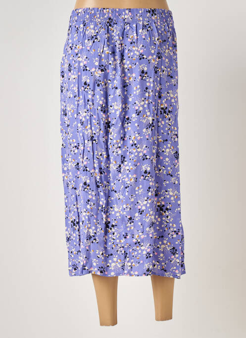 Jupe mi-longue violet PIECES femme