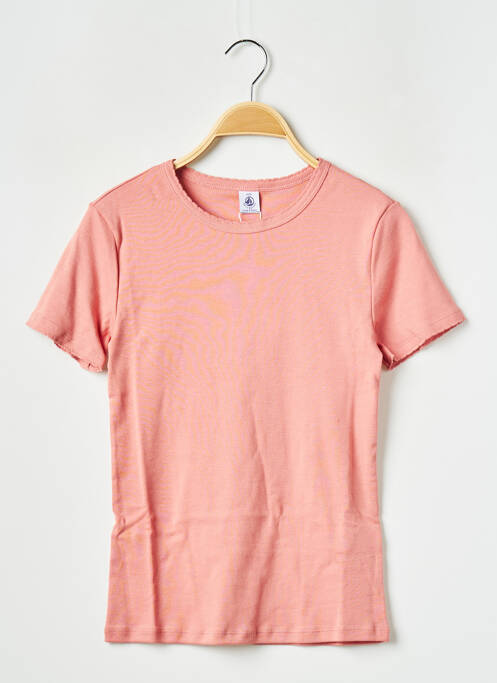 T-shirt rose PETIT BATEAU pour femme