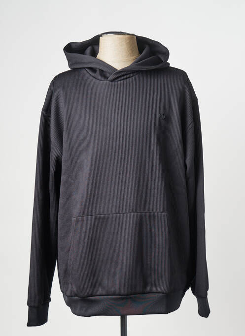 Sweat-shirt noir ADIDAS pour homme