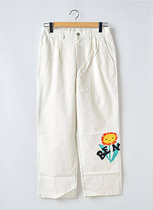 Pantalon droit blanc CONVERSE homme