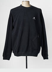 Sweat-shirt noir CONVERSE pour homme seconde vue