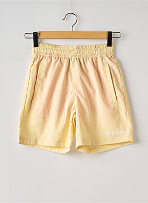 Short sport multisport jaune ADIDAS homme