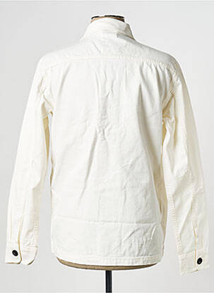 Veste casual blanc KNOWLEDGE COTTON APPAREL homme
