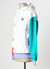 Sweat-shirt à capuche violet PUMA pour homme seconde vue