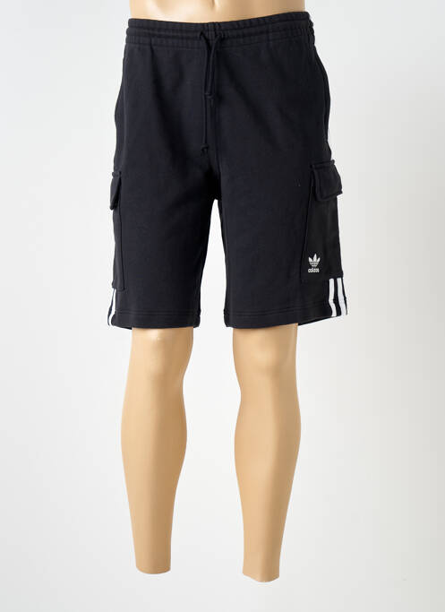 Short noir ADIDAS pour homme