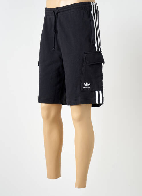 Short noir ADIDAS homme