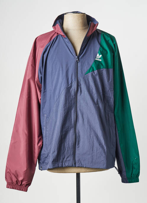 Coupe-vent bleu ADIDAS pour homme