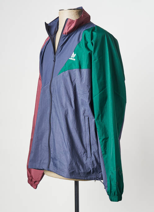 Coupe-vent bleu ADIDAS homme