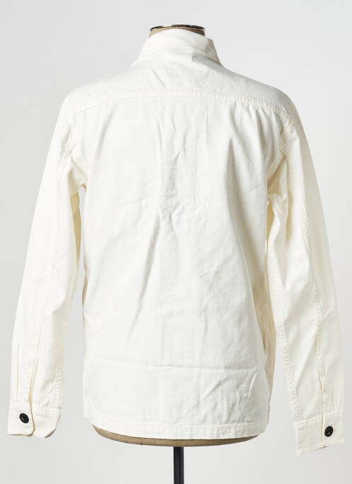 Veste casual blanc KNOWLEDGE COTTON APPAREL pour homme