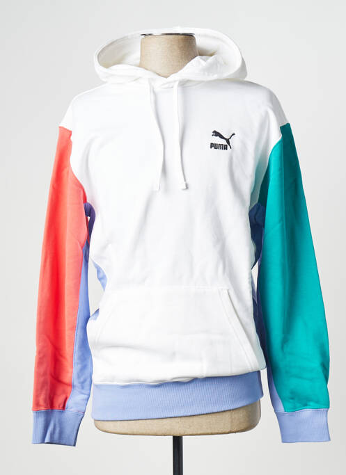 Sweat-shirt à capuche violet PUMA pour homme