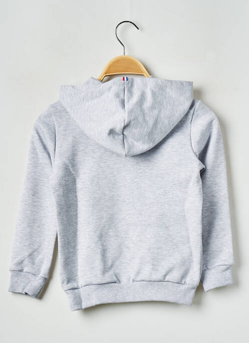 Sweat-shirt à capuche gris LE COQ SPORTIF pour enfant
