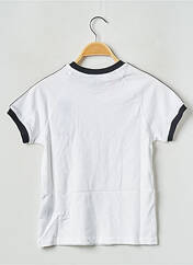 T-shirt blanc ADIDAS pour enfant seconde vue