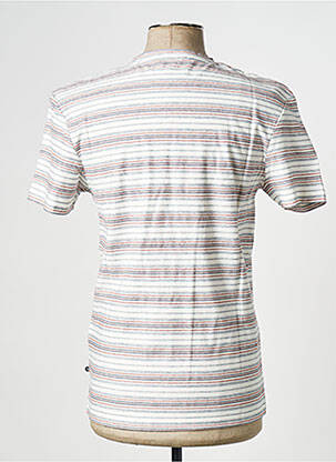 T-shirt col rond marron BONOBO homme