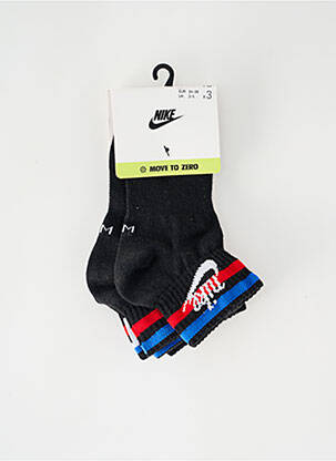 Chaussettes noir NIKE pour homme