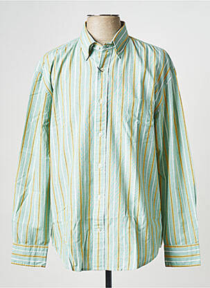 Chemise manches longues vert GANT homme