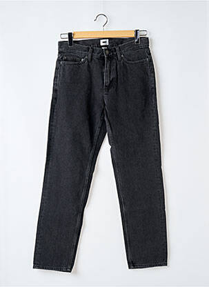 Jeans coupe droite noir OBEY homme