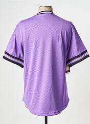 T-shirt violet MITCHELL AND NESS pour homme seconde vue