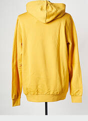 Sweat-shirt jaune KNOWLEDGE COTTON APPAREL pour homme seconde vue