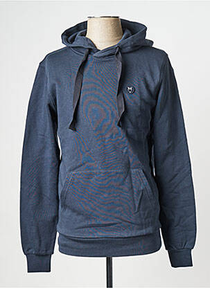 Sweat-shirt bleu KNOWLEDGE COTTON APPAREL homme