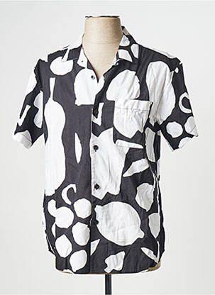 Chemise manches courtes noir OBEY homme