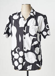 Chemise manches courtes noir OBEY homme